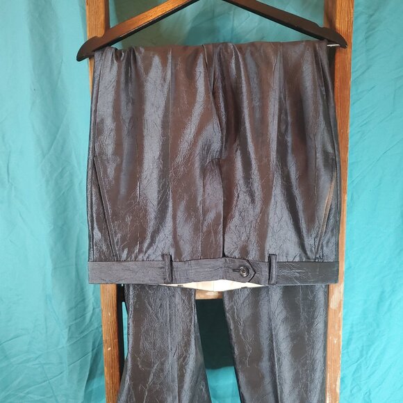 Giovanni Testi Blue Dress Suit Jacket and Pants (38R Jacket/ 32R Pants) - Picture 9 of 11